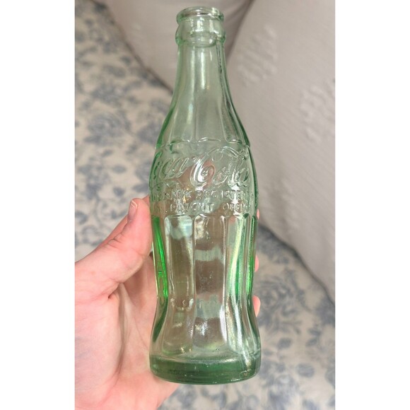 Lot of 1950s 6 & 6.5 oz Green Embossed Coca Cola Coke Bottles from New Bern, NC - Picture 14 of 14